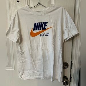 White Nike chicago tshirt